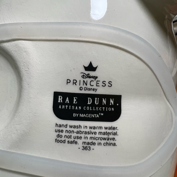 New Rae Dunn Disney princess cookie jar “up ‘til midnight “ - Picture 8 of 8